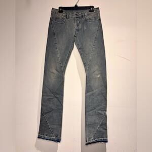 Rick Owens “Olmar and Mirta” FW07 Spiral Denim – Mudwash Delavé